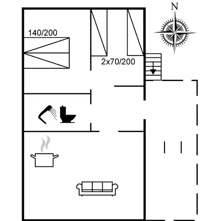 Apartment Fraja - 2-3km From The Sea In Western Jutland By Interhome